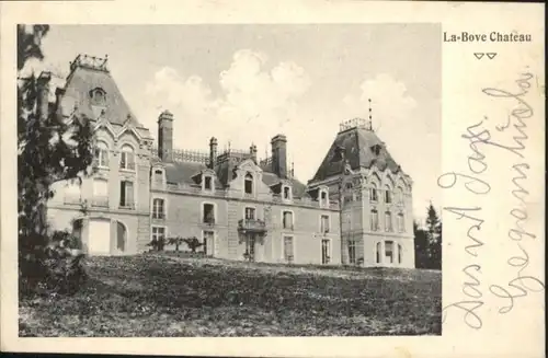 Bouconville-Vauclair Chateau de la Bove  * / Bouconville-Vauclair /Arrond. de Laon