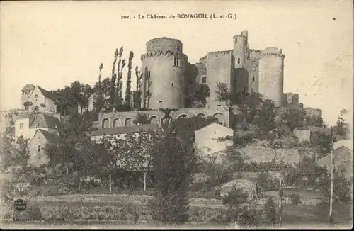 Saint-Front-sur-Lemance Chateau de Bonaguil  * / Saint-Front-sur-Lemance /Arrond. de Villeneuve-sur-Lot