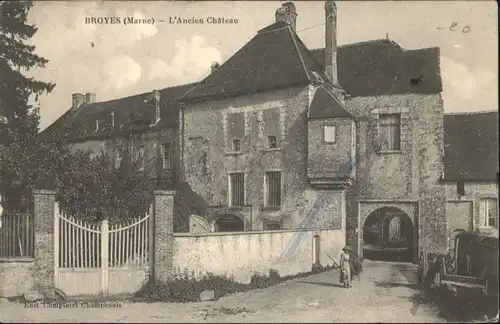 Broyes Marne L'Ancien Chateau x / Broyes /Arrond. d Epernay