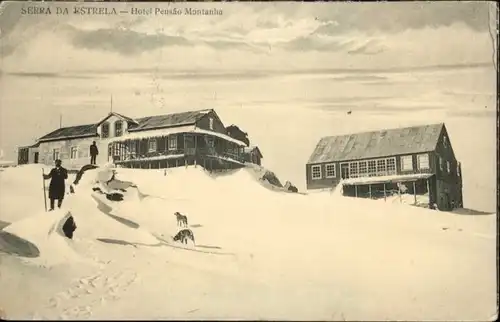 Serra da Estrela Hotel Pension Montanha winter Hund x