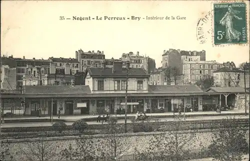 Le Perreux-sur-Marne Nogent-le-Perreux-Bry Interieur Gare Bahnhof x / Le Perreux-sur-Marne /Arrond. de Nogent-sur-Marne