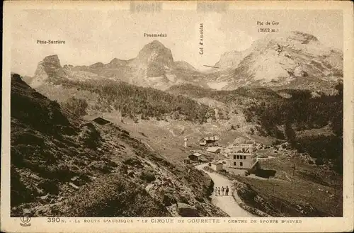 Eaux-Bonnes Cirque de Gourette Centre de Sports Route d'Aubisque / Eaux-Bonnes /Arrond. d Oloron-Sainte-Marie