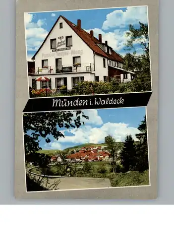 Muenden Pension Gasthof Vesper Moog / Lichtenfels /Waldeck-Frankenberg LKR