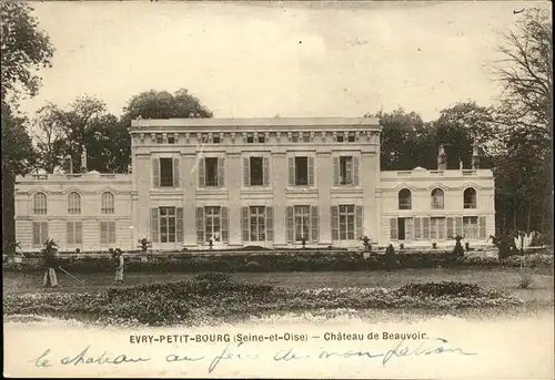 Evry Essonne Petit-Bourg Chateau de Beauvoir / Evry /Arrond. d Evry