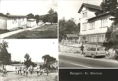 Bergern Bad Berka Betriebspionierlager Gaststaette Rauschenburg / Bad Berka /Weimarer Land LKR