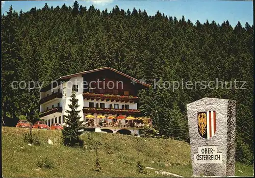 Gosau Oberoesterreich Gasthof Dachsteinblick Pass Gschuett / Gosau Salzkammergut /Traunviertel