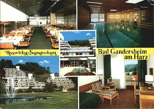 Bad Gandersheim Roswitha Sanatorium Kat. Bad Gandersheim