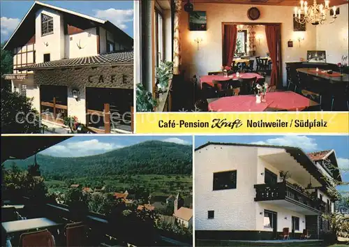 Nothweiler Cafe Pension Kraft Kat. Nothweiler