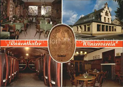 Eltville Rhein Winzerhaus Rauenthal Kat. Eltville am Rhein