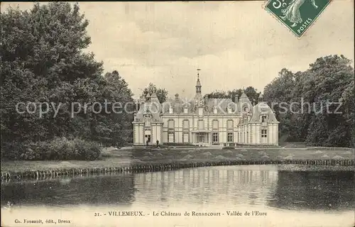 Villemeux sur Eure Chateau de Renancourt Vallee de l Eure Kat. Villemeux sur Eure