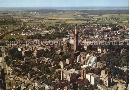 Arlon Wallonie Fliegeraufnahme mit Kirche Altstadt Kat. 