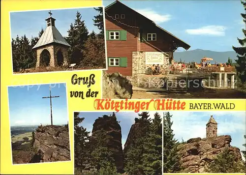 Koetztinger Huette auf Kaitersberg 