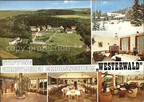 Rehe Westerwald Stiftung Christliches Erholungsheim Westerwald Kat. Rehe
