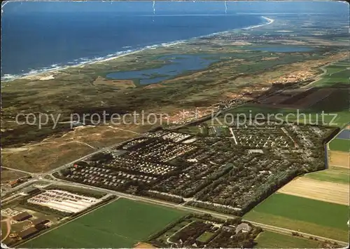 Maartenszee St Fliegeraufnahme Camping Kat. Sint Maartenszee