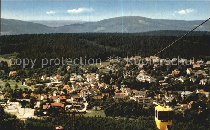 Hahnenklee Bockswiese Harz Seilbahn Berggasthaus Bocksberg Kat. Goslar ...