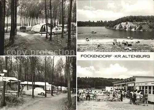 Fockendorf Altenburg Camping Strand Kat. Fockendorf Altenburg