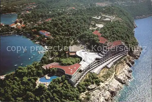 Cavtat Dalmatien Fliegeraufnahme Hotel Croatia Kat. Kroatien