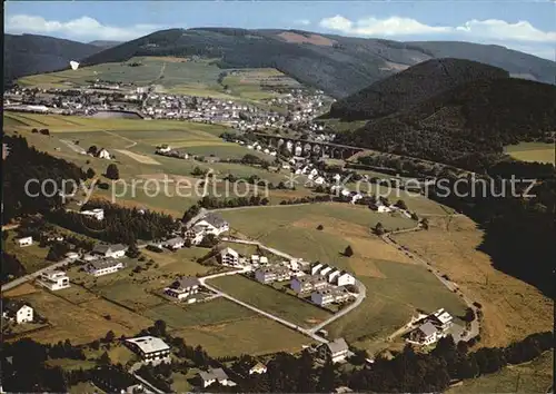 Willingen Sauerland Fliegeraufnahme  Kat. Willingen (Upland)