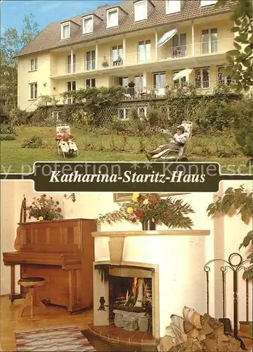 Nidda Erholungs  und Tagungsstaette Katharina Staritz Haus  Kat. Nidda