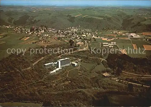 Manderscheid Eifel Fliegeraufnahme Eifel Sanatorium  Kat. Manderscheid