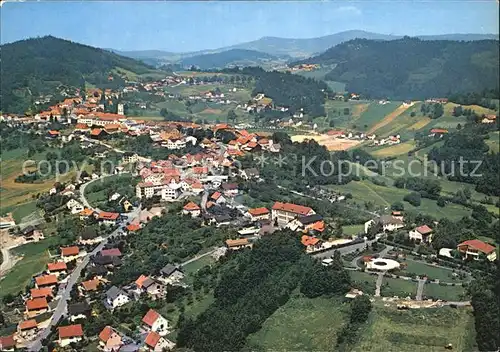 Schoenberg Bayerischer Wald Fliegeraufnahme