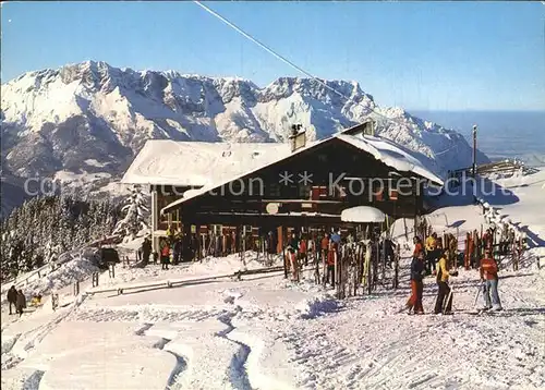 Rossfeldhuette Untersberg Kat. Berchtesgaden