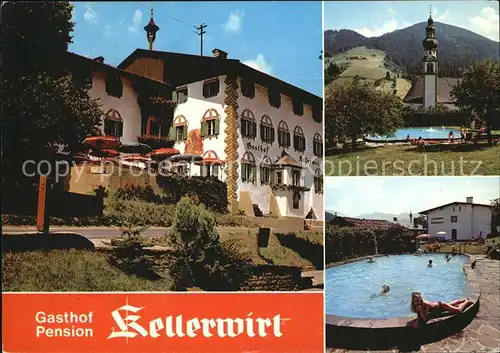 Wildschoenau Tirol Gasthof Kellerwirt Oberau / Kufstein /Tiroler Unterland