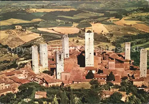 San Gimignano Fliegeraufnahme