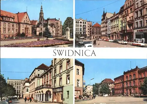 Swidnica Stadtansichten  Kat. Schweidnitz Niederschlesien