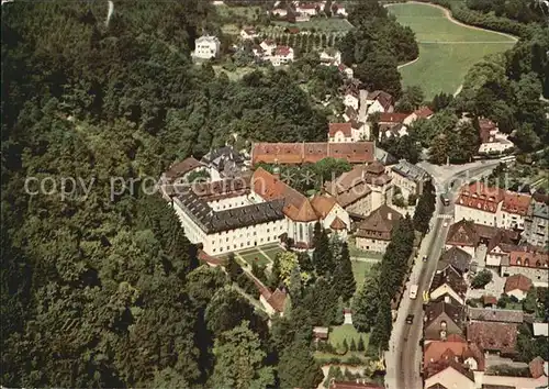 Baden Baden Cistercienserinnen Abtei Lichtenthal Fliegeraufnahme Kat. Baden Baden
