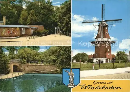 Winschoten Windmuehle  Kat. Niederlande