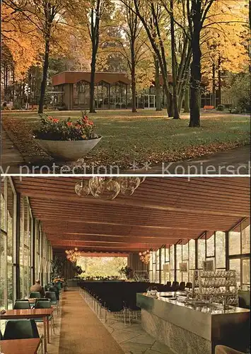 Bad Koenigshofen Kurpark Wandelhalle  Kat. Bad Koenigshofen i. Grabf.