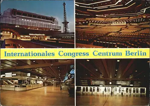 Berlin Internationales Congress Zentrum Kat. Berlin