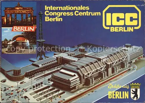 Berlin Internationales Kongress Zentrum Kat. Berlin