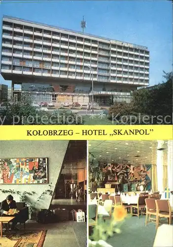 Kolobrzeg Polen Hotel Skanpol Kat. Kolberg Pommern