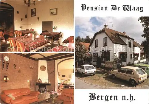 Bergen Nordholland Pension De Waag Kat. Bergen