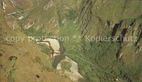 machupicchu River Vilcanota Kat. Peru