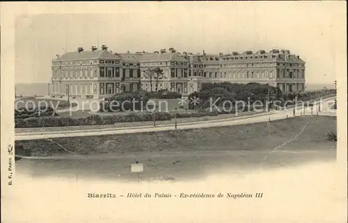 Biarritz Pyrenees Atlantiques Hotel du Palais Ex Residence de Napoleon III Kat. Biarritz