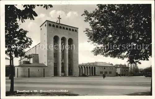 Frankfurt Main Frauenfriedenskirche Kat. Frankfurt am Main