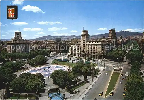 Barcelona Cataluna Plaza de Cataluna Paseo de Gracia Kat. Barcelona