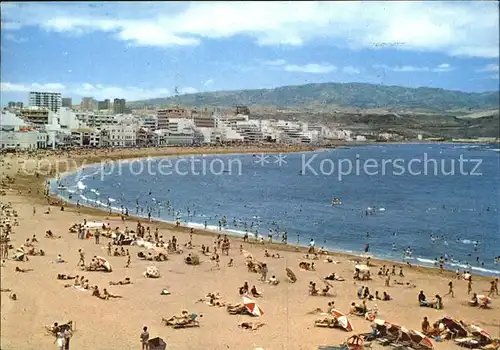 Las Palmas Gran Canaria Playa de Las Canteras Kat. Las Palmas Gran Canaria