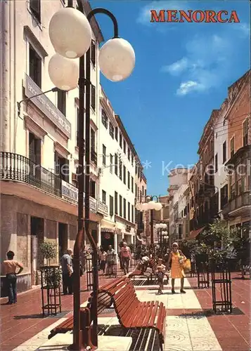 Mahon Calle de Calvo Sotelo Kat. Menorca