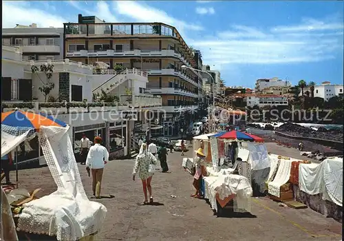 Puerto de la Cruz Mercado de bordados Kat. Puerto de la Cruz Tenerife