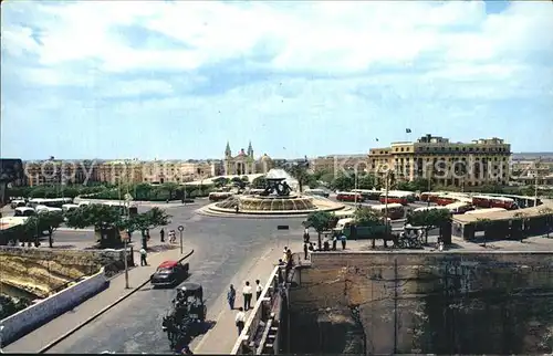 Malta Tritons Fountain Kingsway Kat. Malta