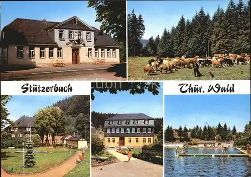 Stuetzerbach Gasthaus Auerhahn Goethehaus Kurpark Kat. Stuetzerbach