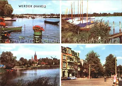 Werder Havel Hafen Stadtansichten  Kat. Werder