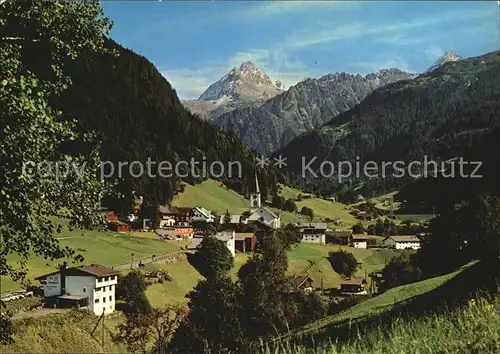 Gaschurn Vorarlberg Valluela Kat. Gaschurn