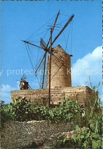 Malta Alte Windmuehle Kat. Malta