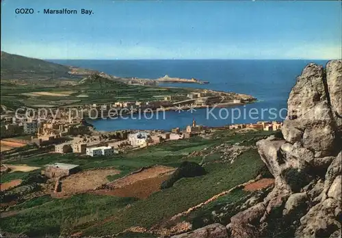 Gozo Malta Marsalforn Kueste Kat. Malta