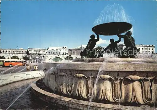 Floriana Brunnen Koenigschloss Kat. Malta
